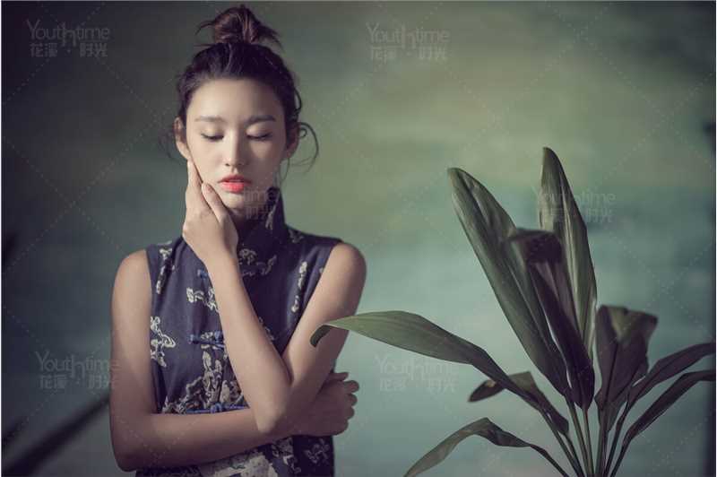 优质旗袍美女淡雅图片合集相册