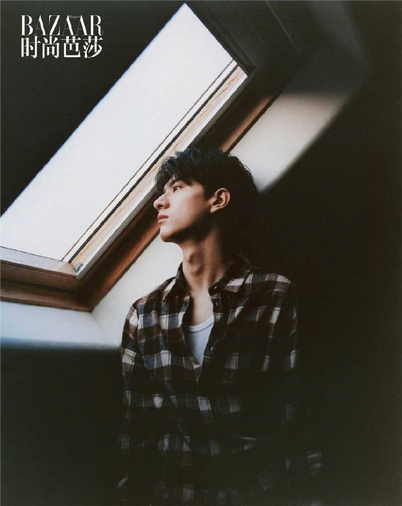 最全林一时尚芭莎卡其色风衣魅力时尚大片壁纸