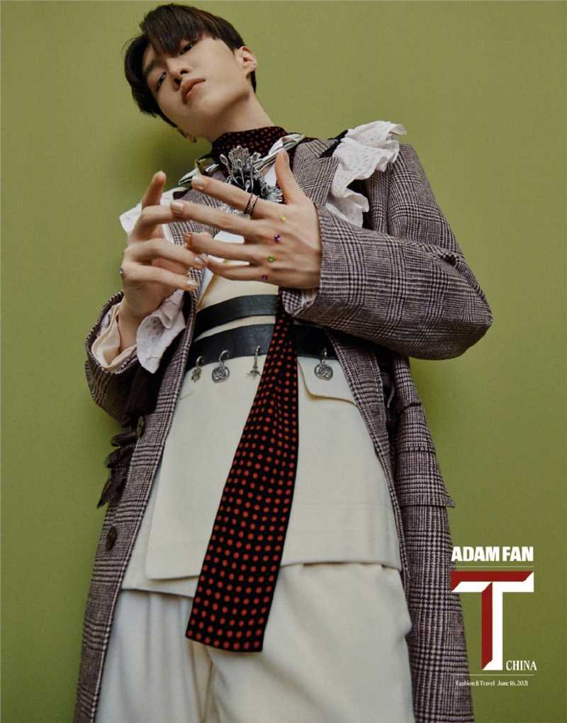 高清范丞丞西装叠穿复古时尚穿搭合集图集