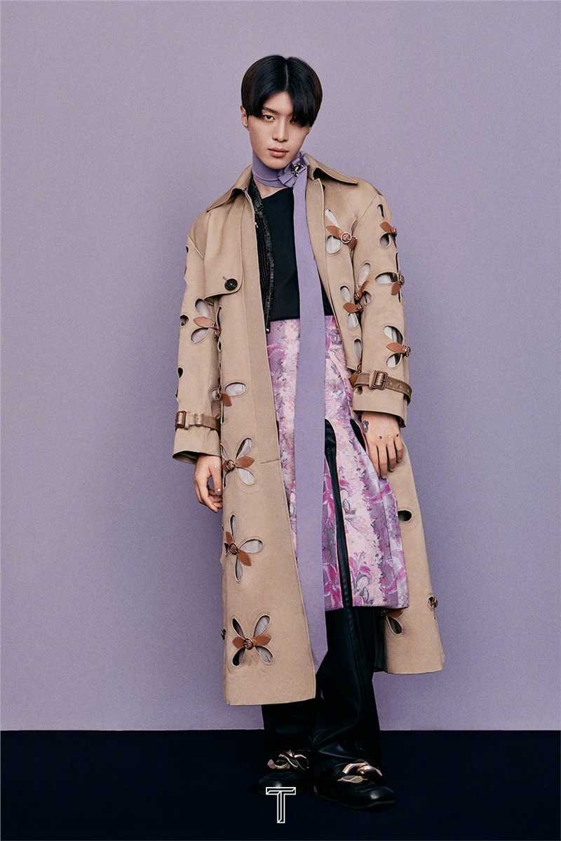 高清范丞丞西装叠穿复古时尚穿搭合集图集