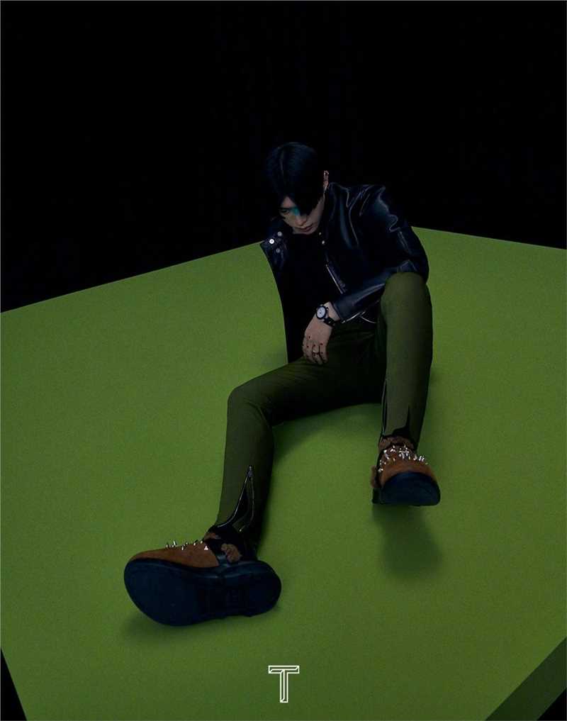 高清范丞丞西装叠穿复古时尚穿搭合集图集