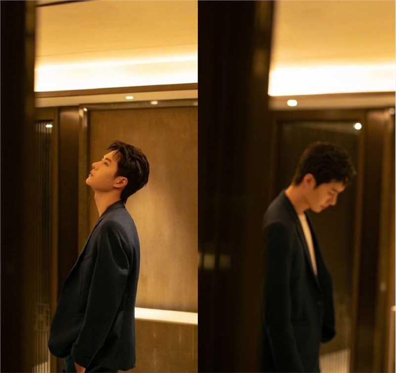 最全王一博西装复古风质感时尚大片壁纸