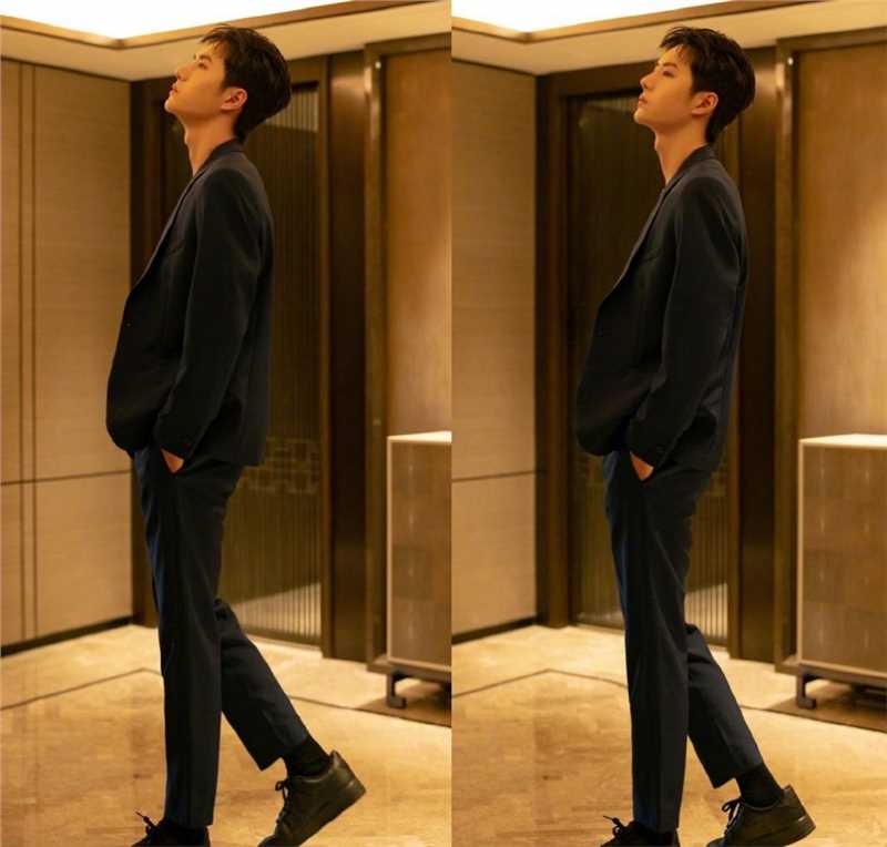 最全王一博西装复古风质感时尚大片壁纸