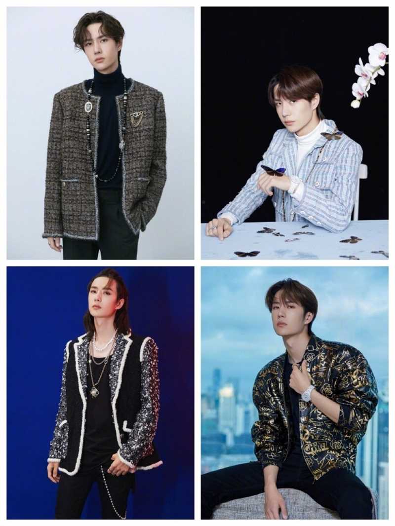 王一博香奈儿时尚个性大片合集