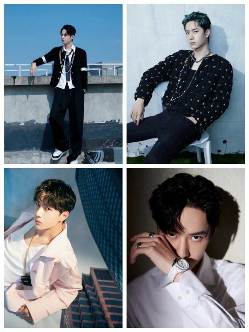 王一博香奈儿时尚个性大片合集