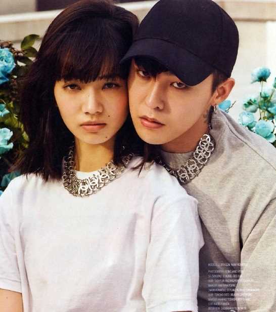 GD权志龙小松菜奈杂志合体个性时尚封面合集