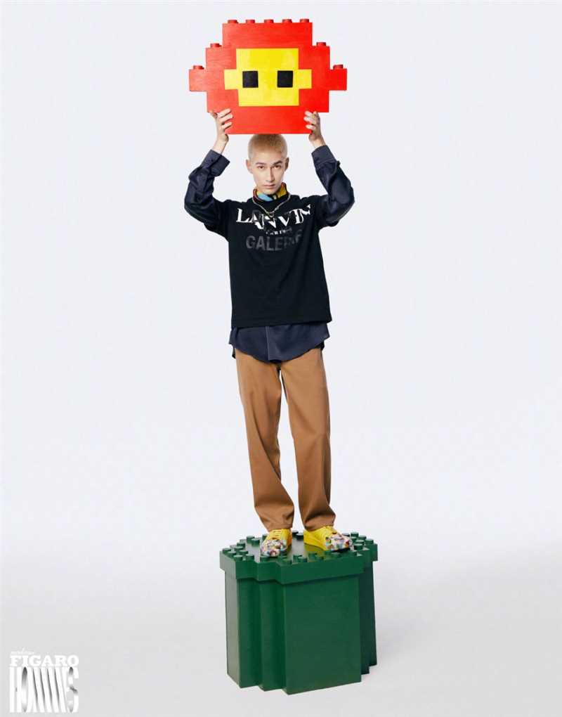 最新实力男团INTO1全新FIGARO世界杂志童趣时尚大片图集