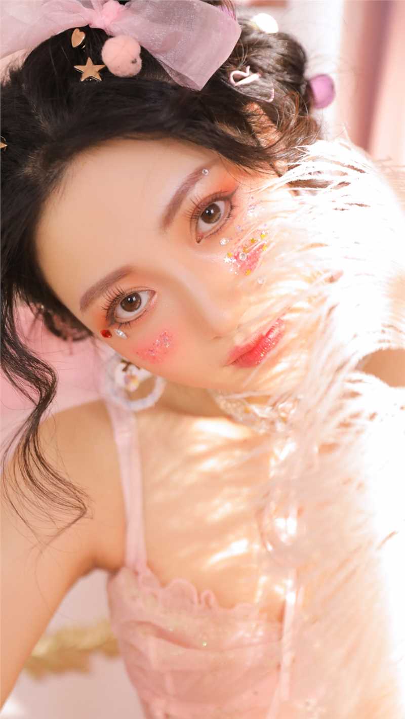 精选"芭比娃娃"少女粉色公主裙甜美可爱风清新图册