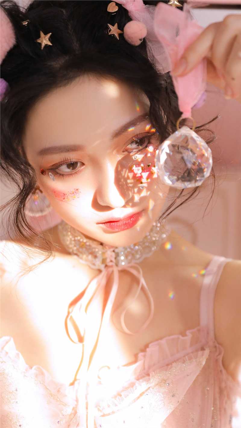 精选"芭比娃娃"少女粉色公主裙甜美可爱风清新图册