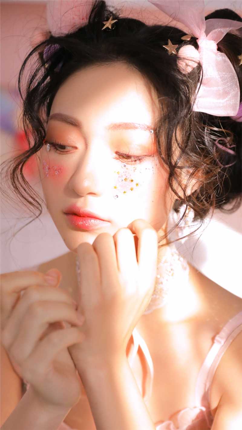 精选"芭比娃娃"少女粉色公主裙甜美可爱风清新图册