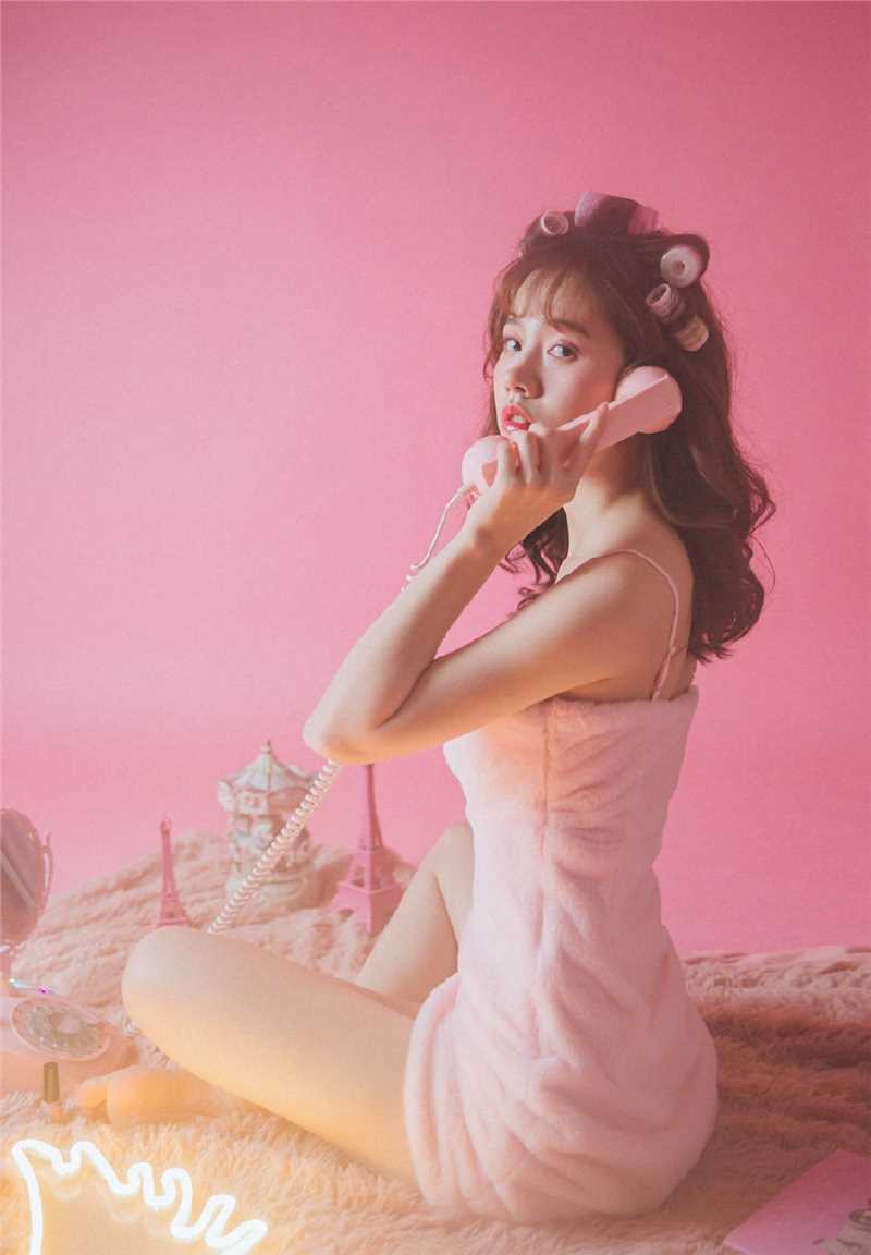 粉红女郎性感图片合集
