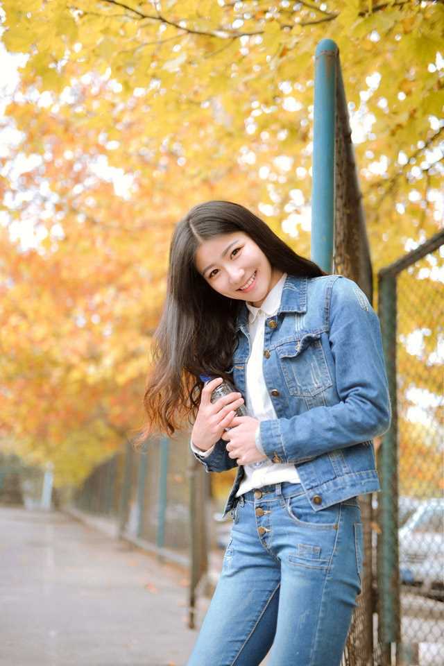 特别专辑清纯美女牛仔套装校园图片合集图片