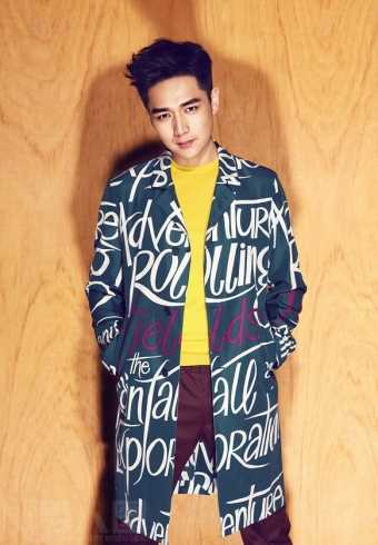 最新韩国男团WINNER宋旻浩白发时尚大片壁纸