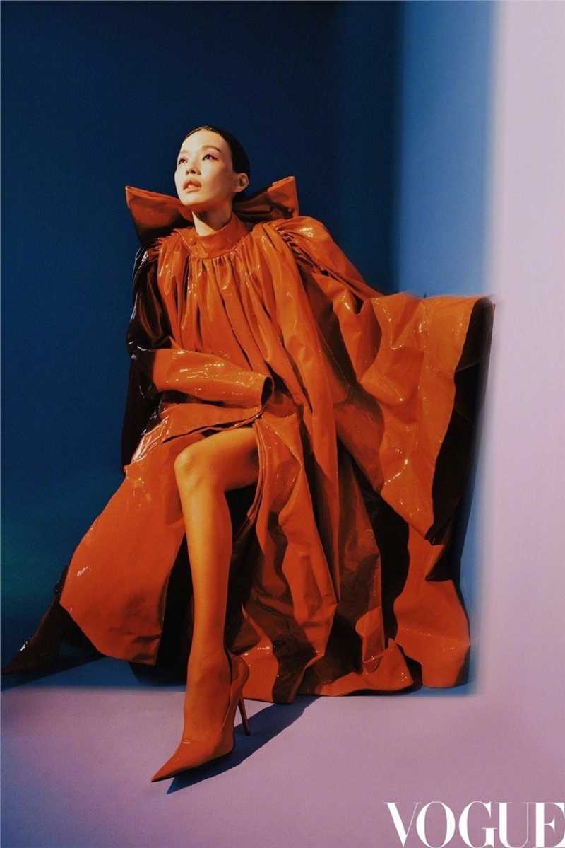 舒淇反差感撞色穿搭时尚大片