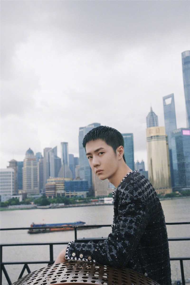 最全王一博上海外滩氛围感时尚大片相册