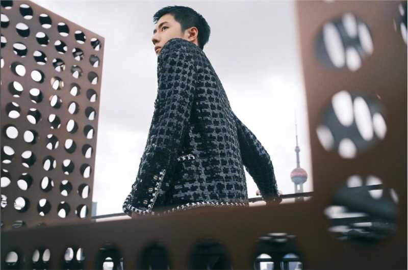 最全王一博上海外滩氛围感时尚大片相册