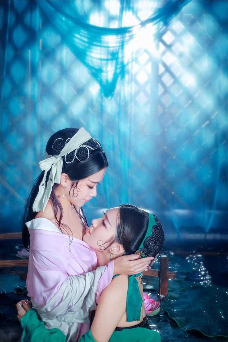 特别专辑《白蛇传》小青cosplay妖艳美女气质图片