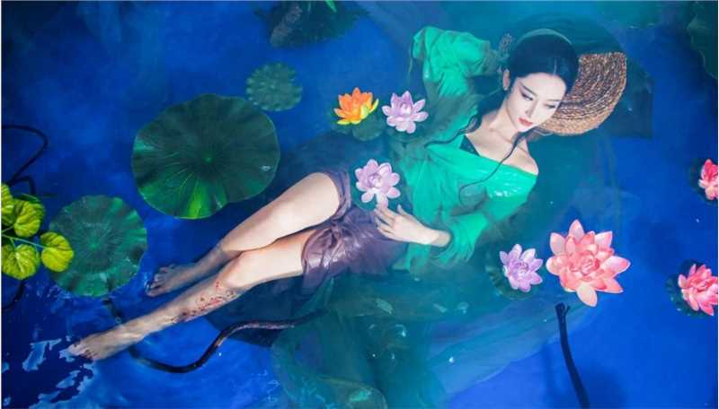 特别专辑《白蛇传》小青cosplay妖艳美女气质图片