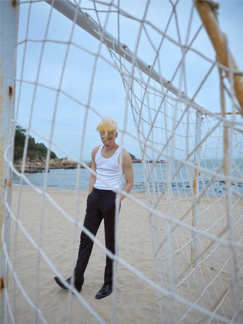 高清NINE,PERCENT王子异金发时尚大片图集