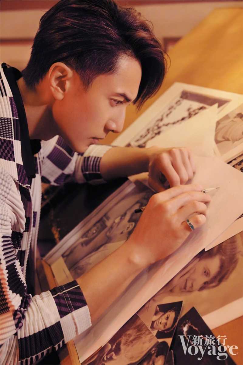 优质"不老男神"吴尊海边新旅行杂志时尚大片图片