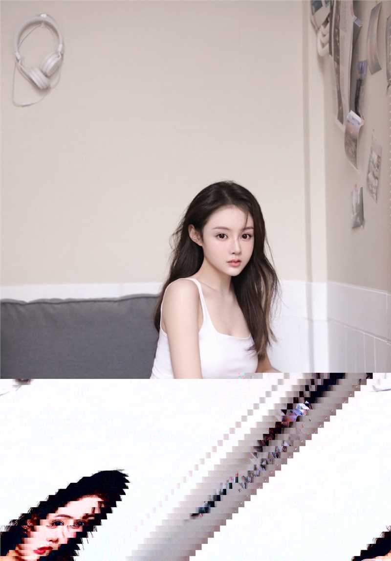 精选极品美女高腰阔腿裤甜美性感风图片图册