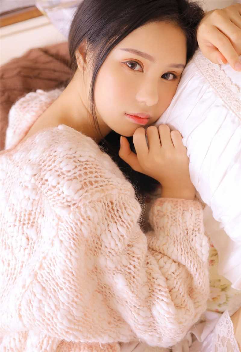 高清少女粉色吊带裙甜美清新风格合集图册