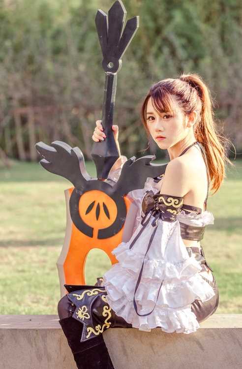 高清非主流cosplay甜美风少女战士性感艺术照图集