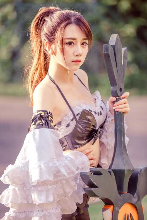 高清非主流cosplay甜美风少女战士性感艺术照图集