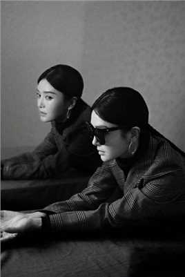 高清秦岚氛围感杂志封面时尚大片图集