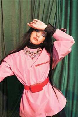 舒淇反差感撞色穿搭时尚大片