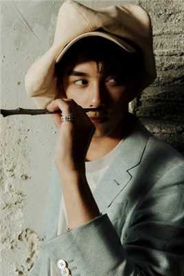 高清吴磊休闲工装风红秀杂志时尚封面大片图集